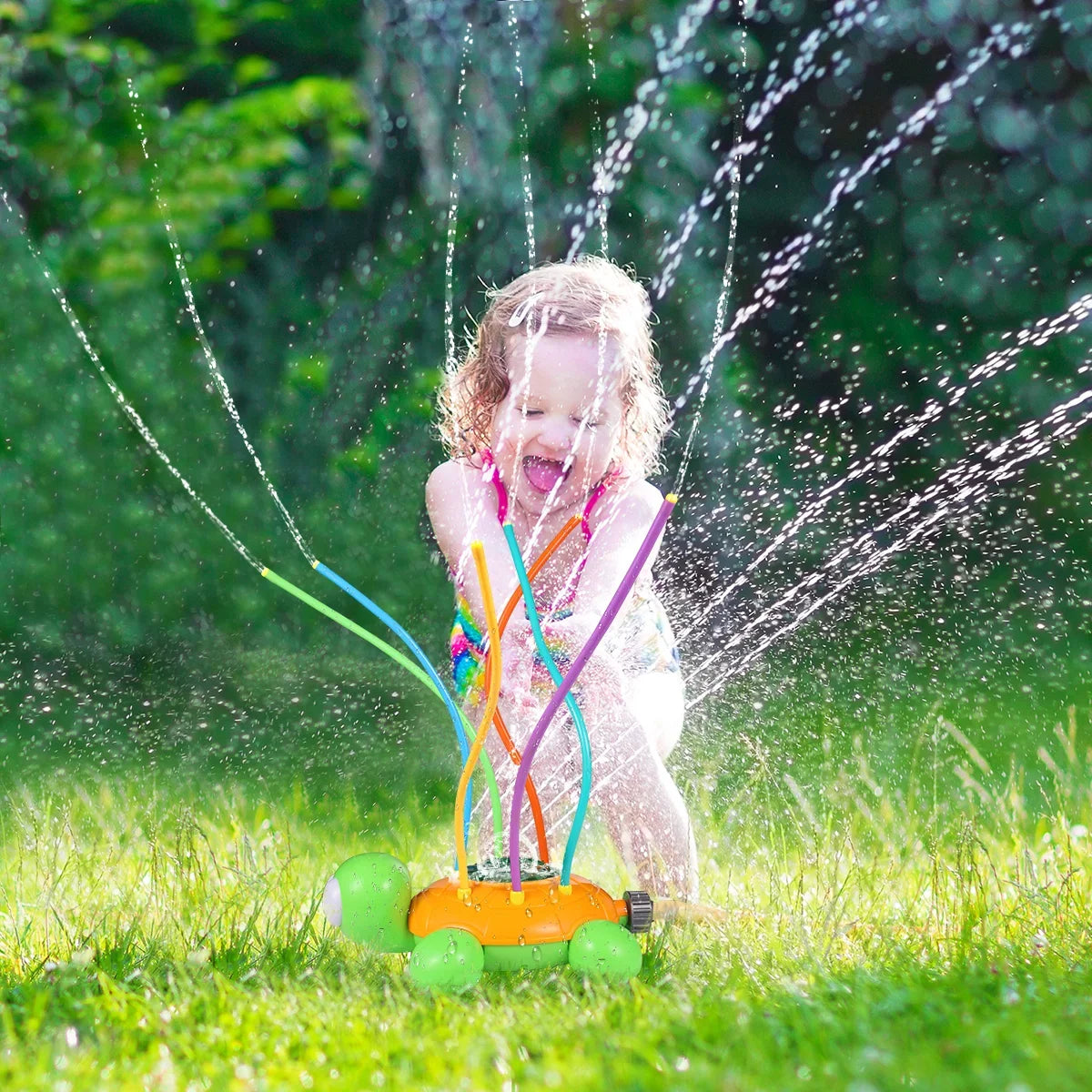 Toyvian Tortoise Sprinkler Water Spraying Turtle Toys For Swimming Pool Garden Lawn Outdoor