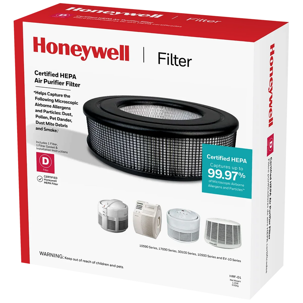 Honeywell Air Purifier Replacement Filter, -D1, D  Filter, 1 Pack