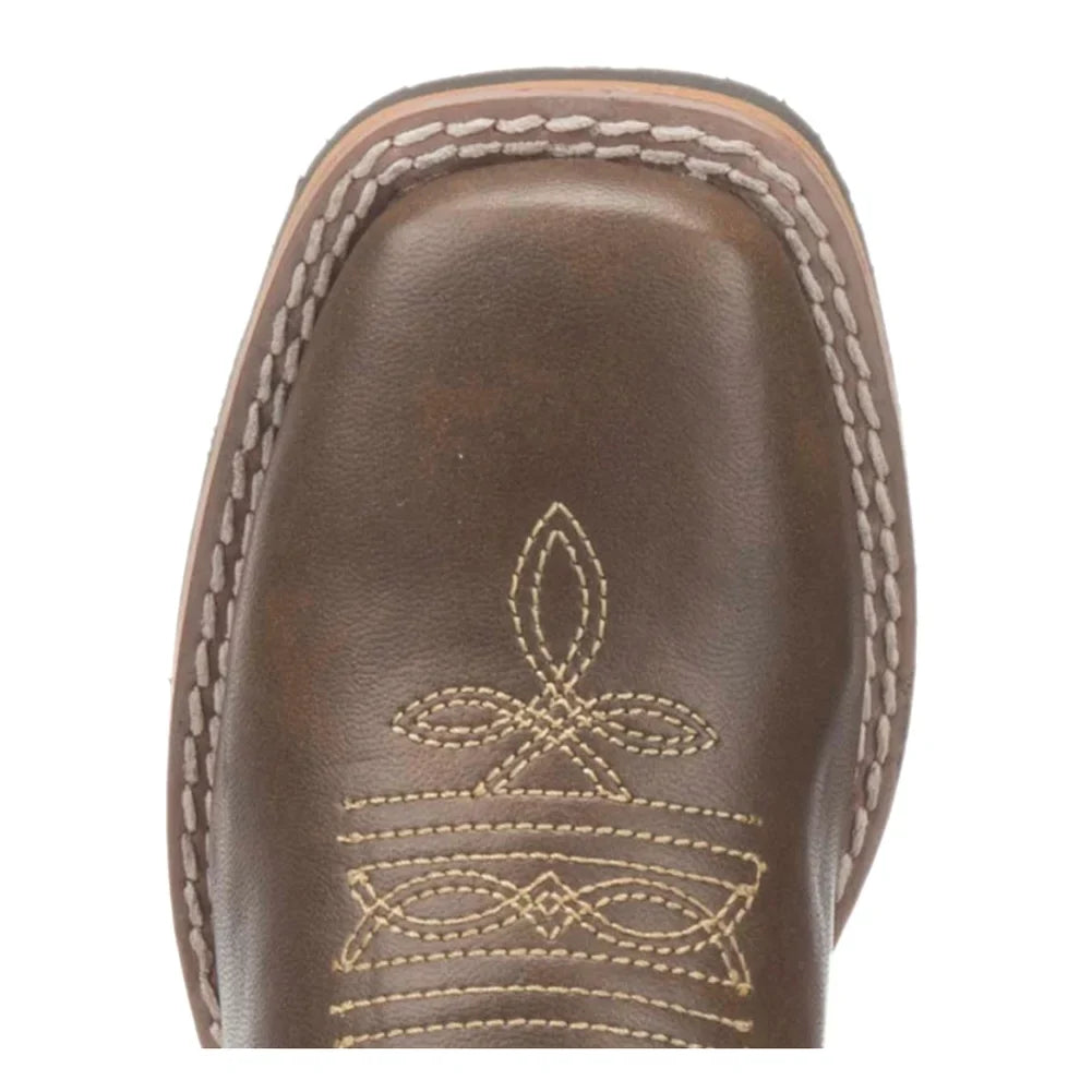Kids Blaze Western Boots, Color: Brown/Black, Size: 3, Width: R (1685C-3R)