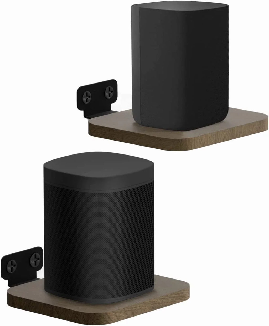 Universal Speaker Wall Mount for , Bose, Sony, Sonos, Logitech, Roku Speaker Mount, Adjustable Wall Shelf for Most
