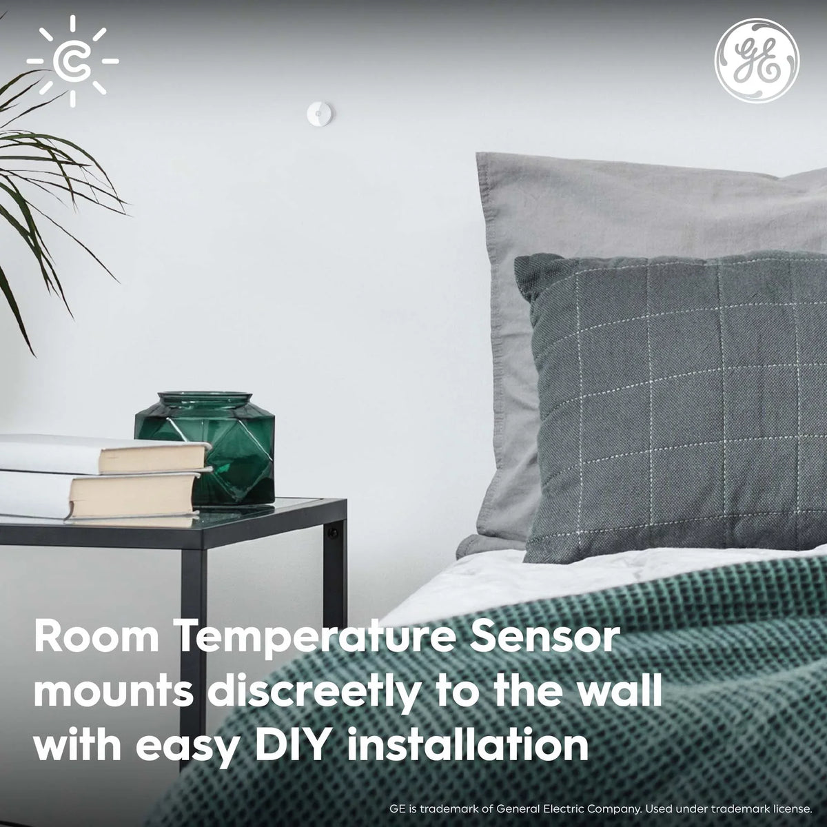 Smart Temperature Sensor, Thermostat Sensor, Humidity Sensor, Works with  Smart Thermostat (Sold Separately), Set Schedules in  App (1 Pack)