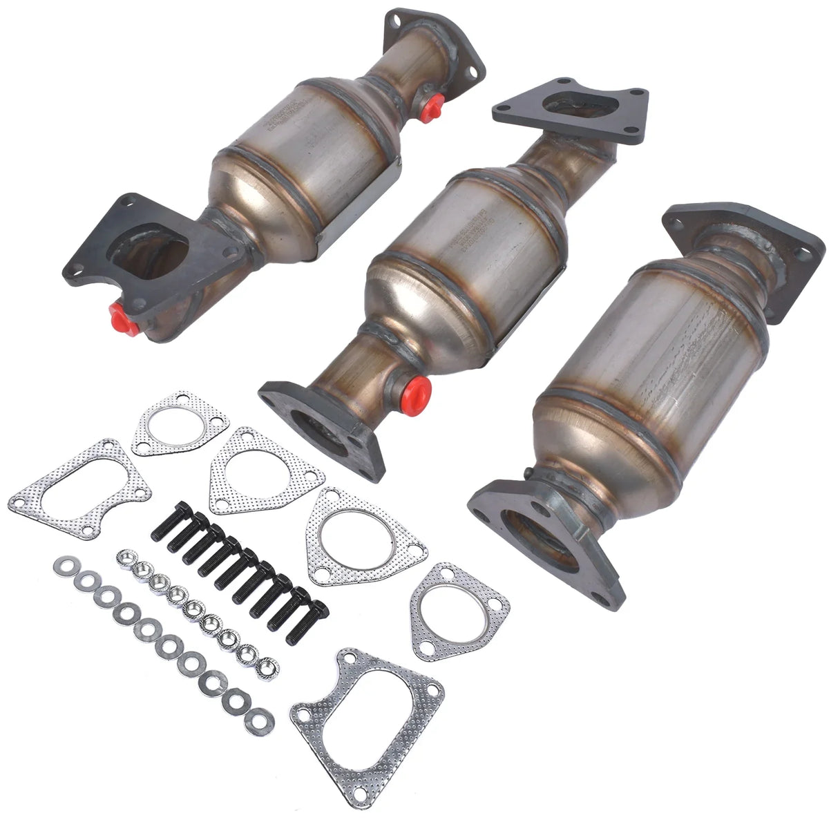 Catalytic Converters Set Replacement for 2005-2008 Honda Pilot 3.5L 45106-45107-45108
