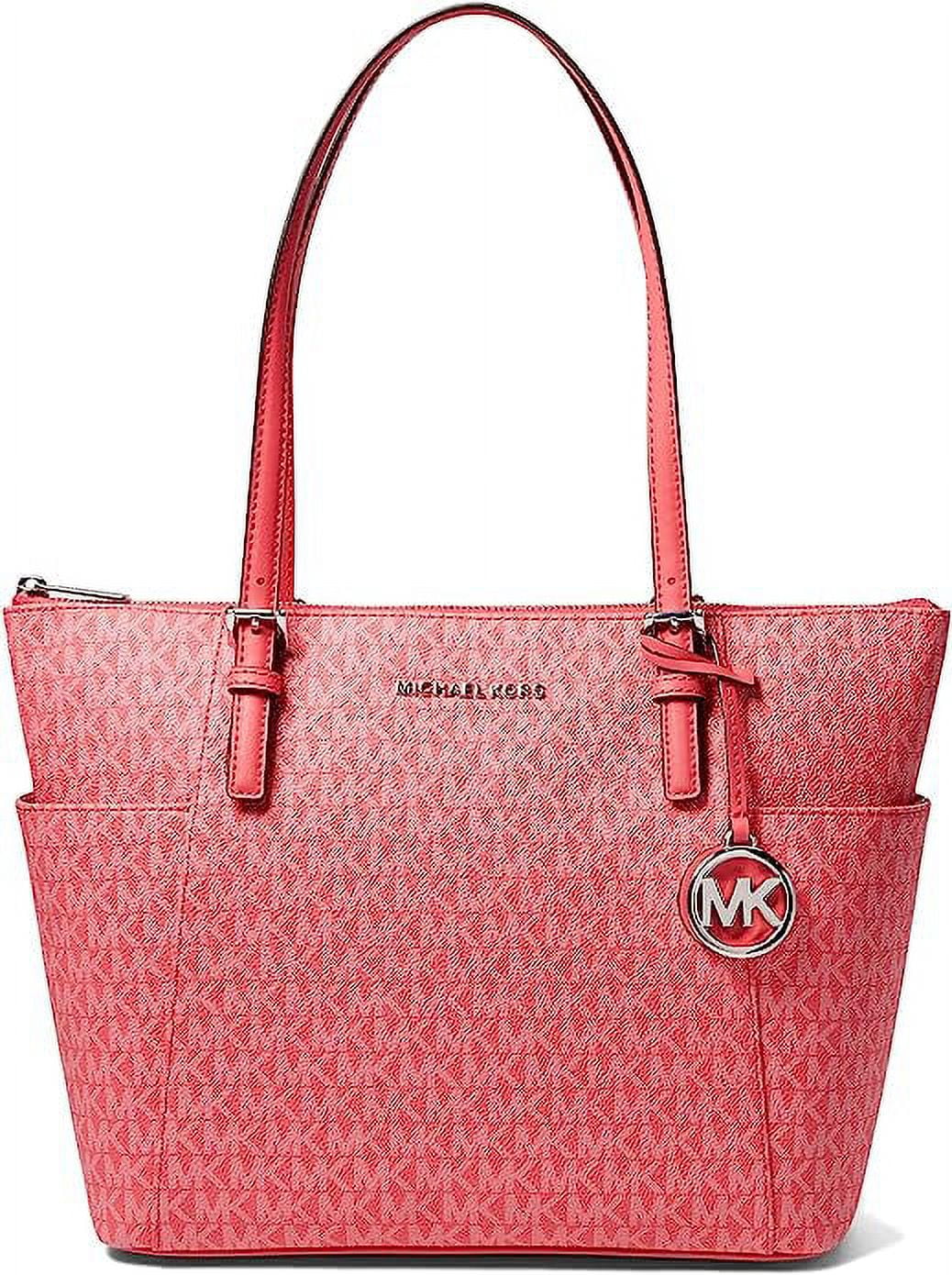 Michael Kors Jet Set Item East/West Top Zip Tote Geranium One Size