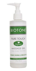 Pure Touch Organics Massage Gel (8 Ounces)