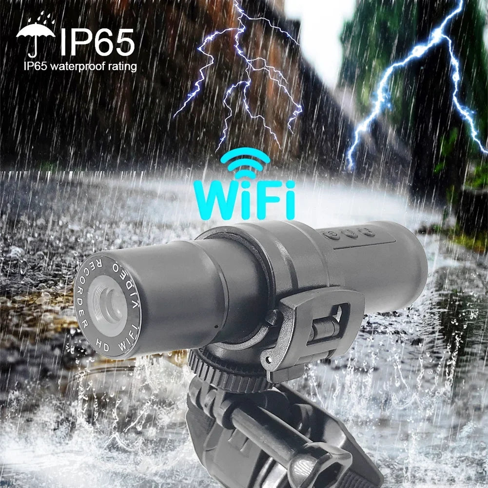 Motorbike 1080P Sports Action Recorder Waterproof  Video Cam WiFi Connection for Bike Motorcycle Electric Bike