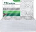 Filterbuy 18x21x1  8 Pleated   Furnace Air Filters (12-Pack)