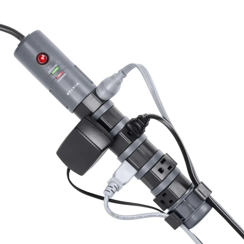 Belkin Pivot Plug Surge Protector - Surge protector - output connectors: 8