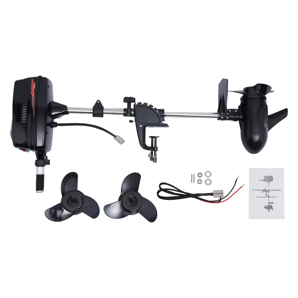 48V Outboard Trolling Motor Boat Electric Boat Engine 2200W Brushless