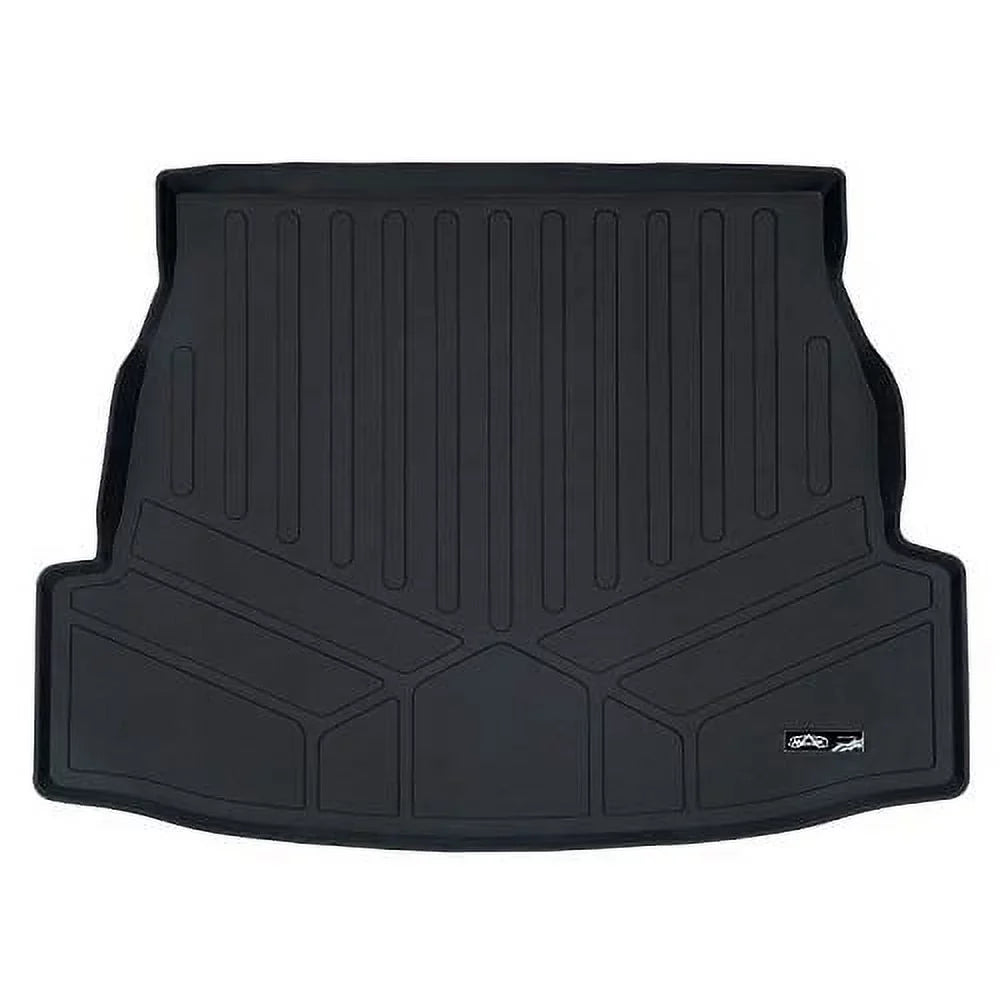 All Weather Custom Fit Cargo Liner Trunk Floor Mat Black Compatible With 2019-2023 Toyota RAV4 - All Models
