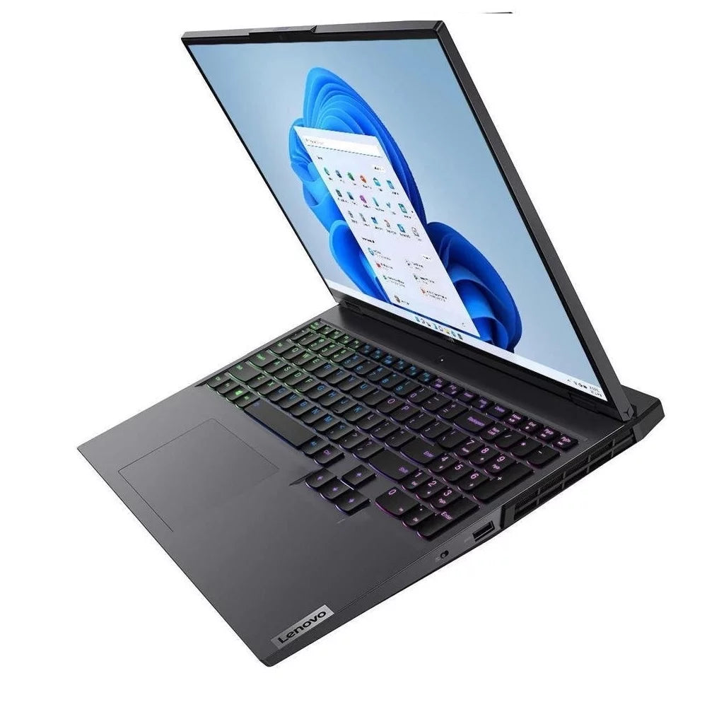 Lenovo Legion 5 Pro 16ITH6H 16" 16GB 512GB  Core™ 2.4GHz Win10H,Storm Grey (Used)