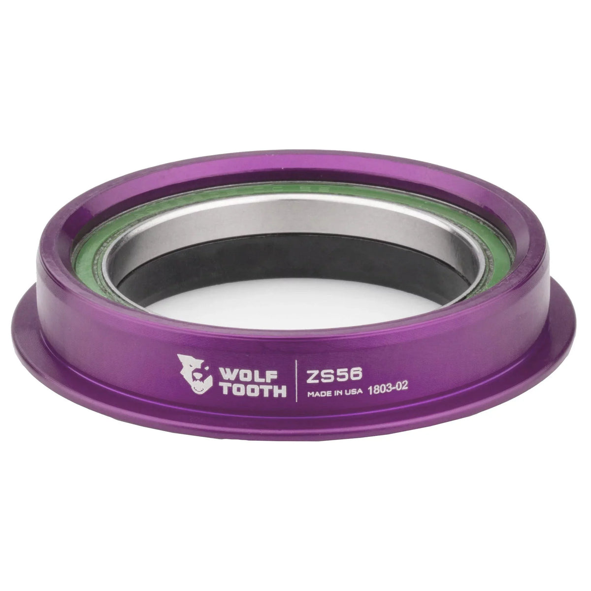 Wolf Tooth Premium  Headsets - Zero Stack Lower, ZS56/40,  Purple