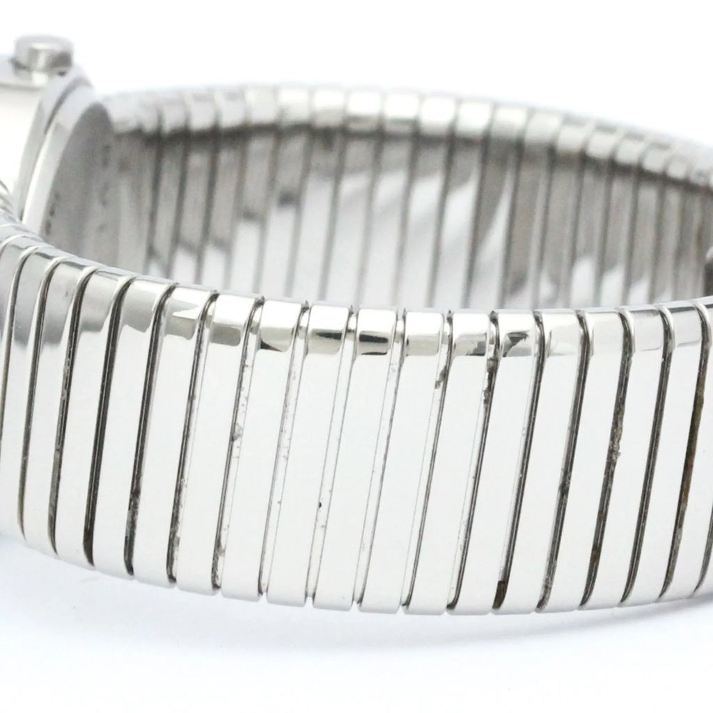 Pre-Owned Polished  Tubogas Stainless Steel Quartz Ladies Watch BB26 2TS BF563995 (Good)