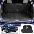 Cargo Mat Compatible with 2020-2024 Toyota Highlander Trunk Mat Cargo Liner  Back Seat Cover Protector 2022 7 Seats Highlander Accessories (2020-2023, Trunk Mat with Backrest Mat)