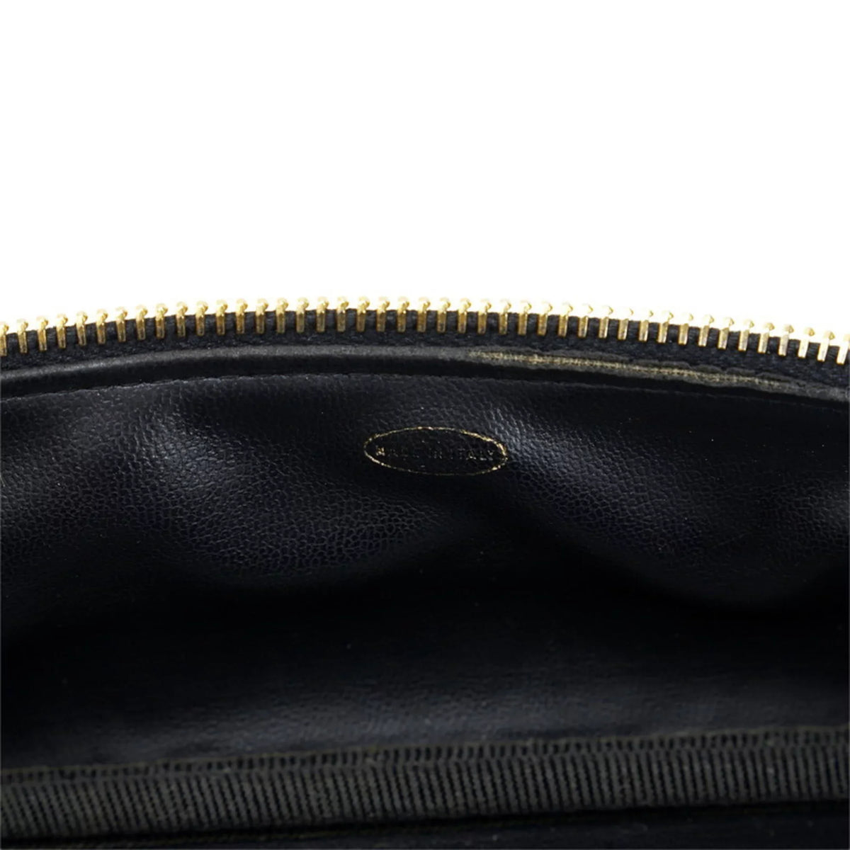 Pre-Owned Chanel Cocomark Bicolore Vanity Bag Handbag Black Lambskin Ladies  (Fair)