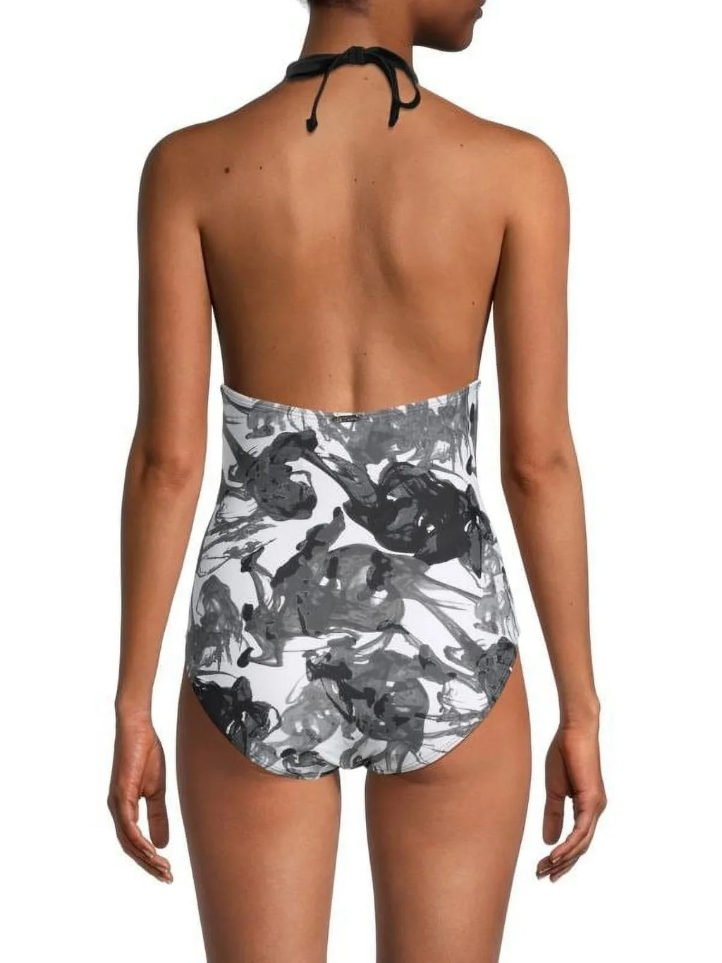 Calvin Klein     High-Neck Halter One-Piece Swimsuit,  16