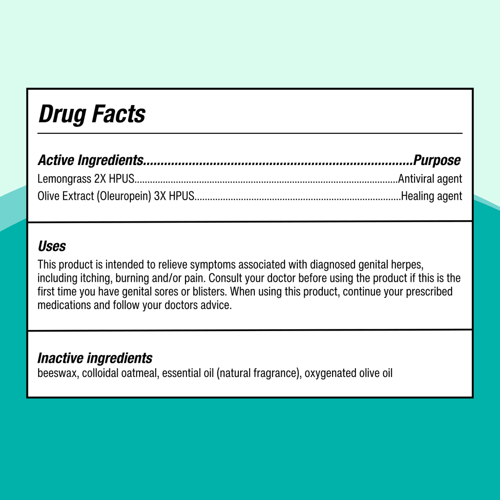 FemiClear For Genital Herpes - Itching & Tingling Symptom Relief Ointment, 0.5oz