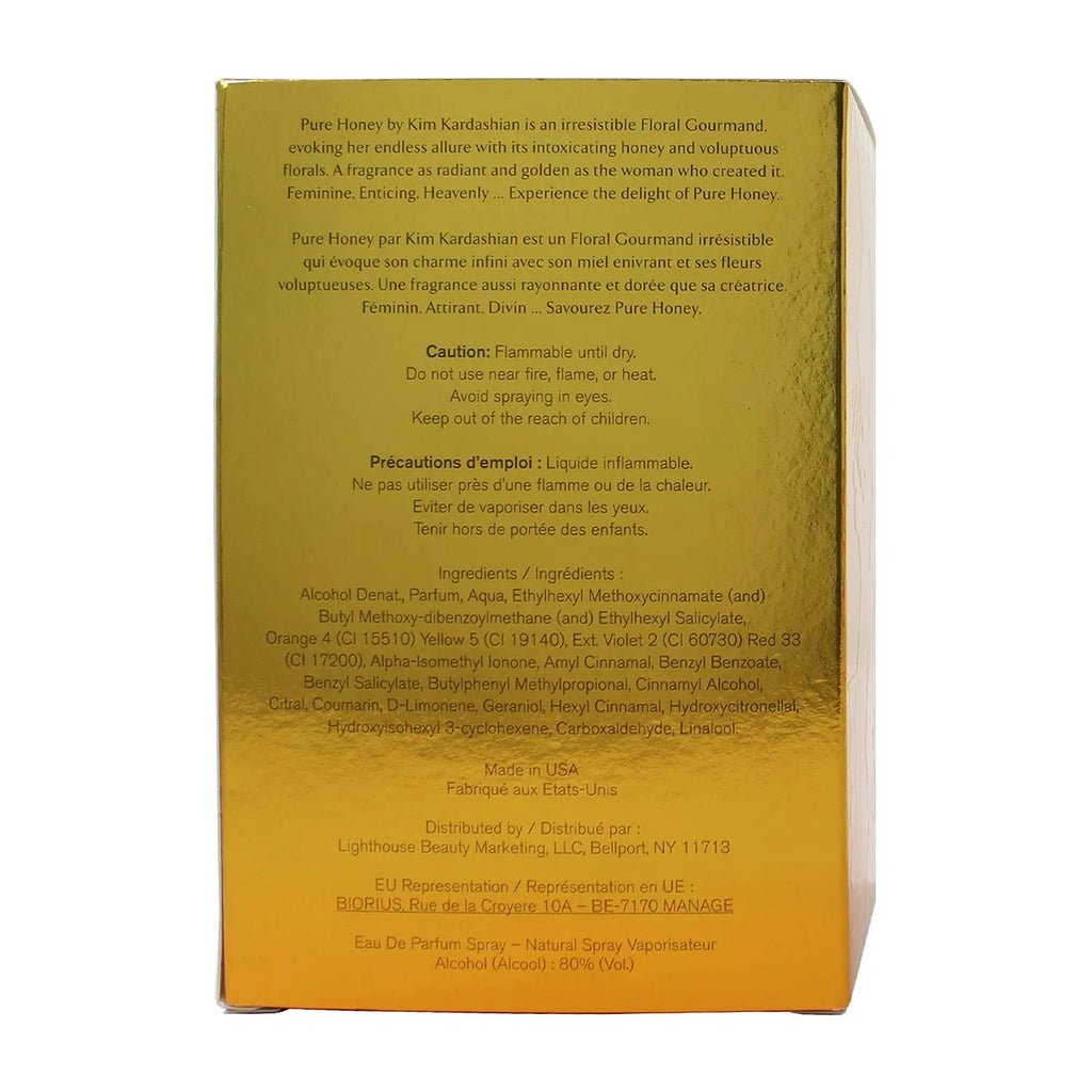 Pure Honey   by Kim Kardashian - 3.4 oz  Spray