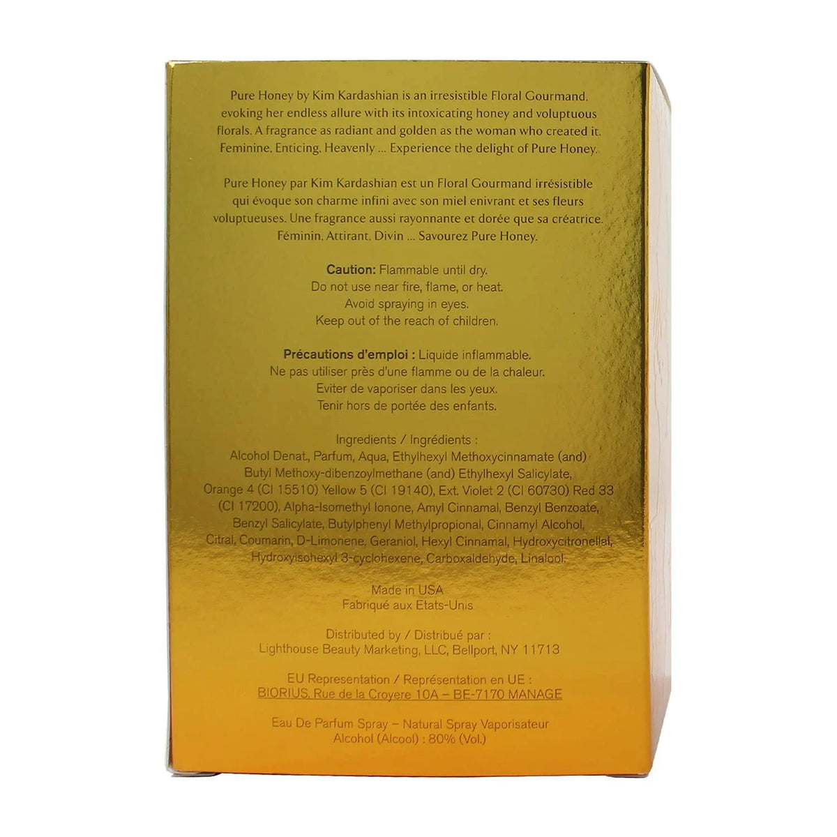 Pure Honey   by Kim Kardashian - 3.4 oz  Spray