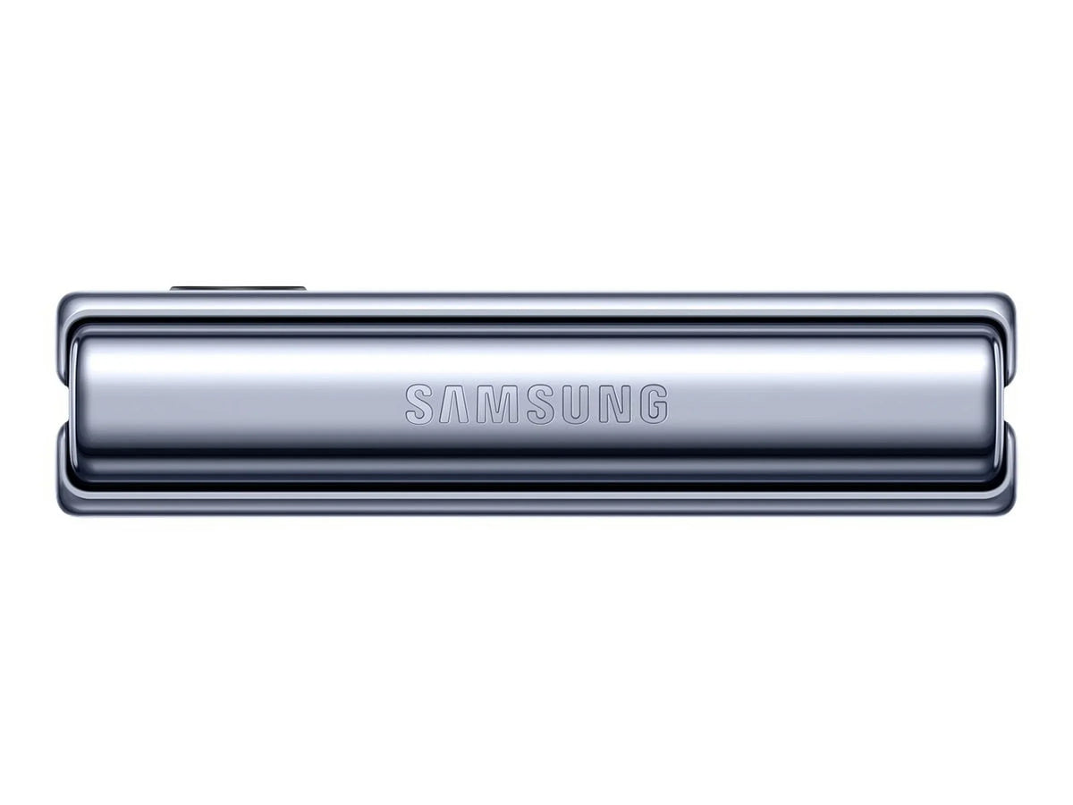 Samsung Galaxy Z Flip4 - 5G smartphone - dual- -  8  / Internal Memory 256  -  display - 6.7" - 6.7" - 2640 x 1080 pixels 2640 x 1080 pixels (120 Hz) - 2x rear cameras 12 , 12  - front camera 10  - blue