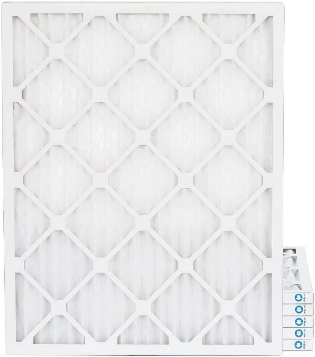 14X18x1  11,  1000 Pleated Furne 1" Air Filters By Pamlico. 6 Pk. Ext Size: 13-1/2 X 17-1/2 X 3/4