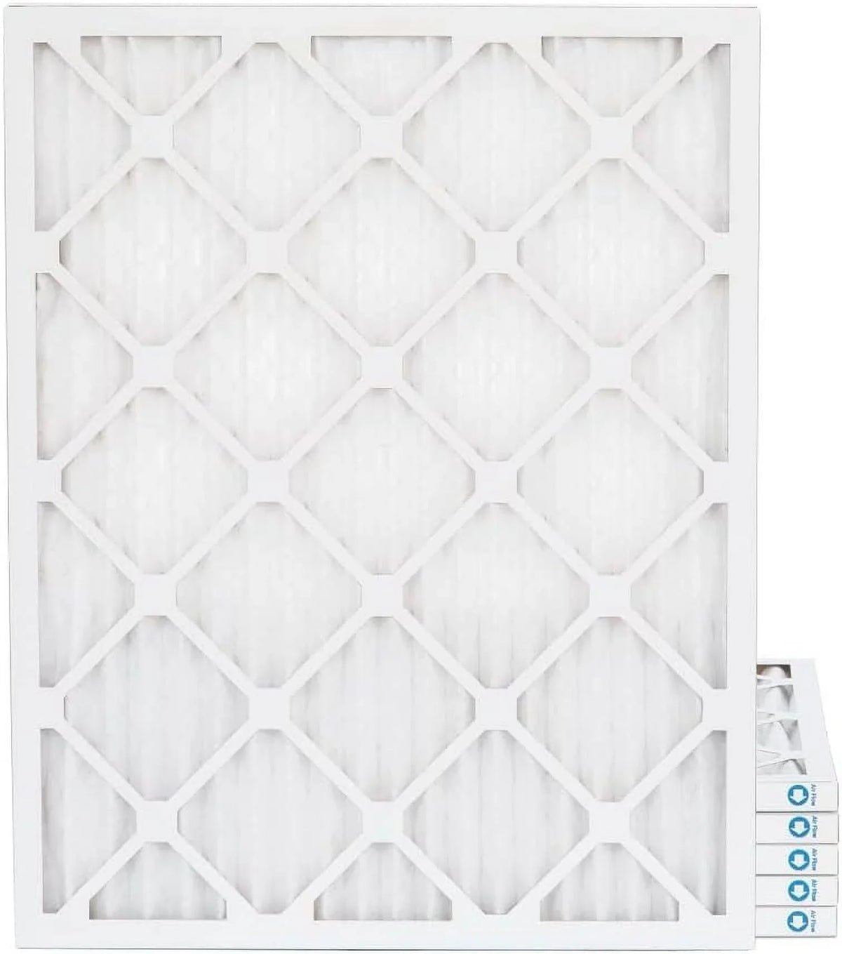 14X18x1  11,  1000 Pleated Furne 1" Air Filters By Pamlico. 6 Pk. Ext Size: 13-1/2 X 17-1/2 X 3/4