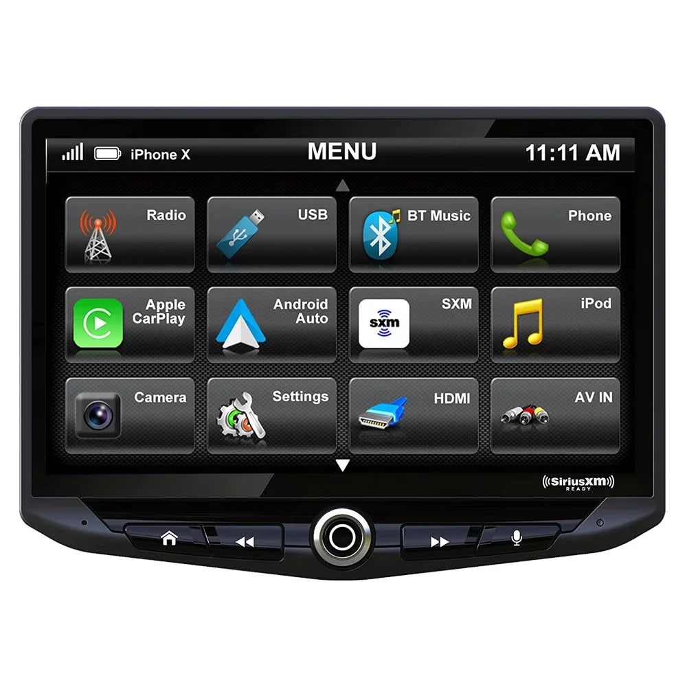 New Stinger UN1810 Multimedia Receiver w/ -JK11H Installation Kit & Plate Camera