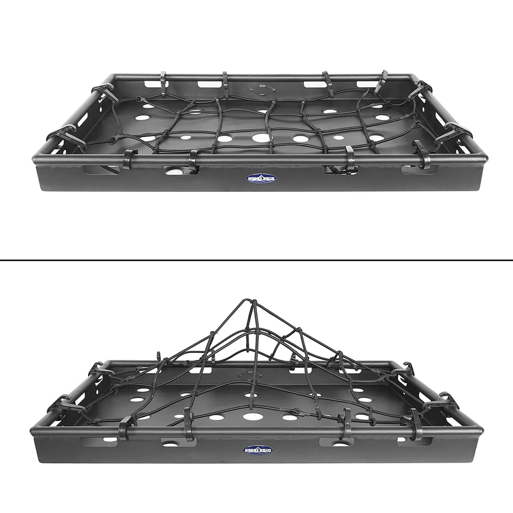 Hooke Road Cargo Carrier for Hard Top Steel Interior fits Jeep Wrangler  2018-2023