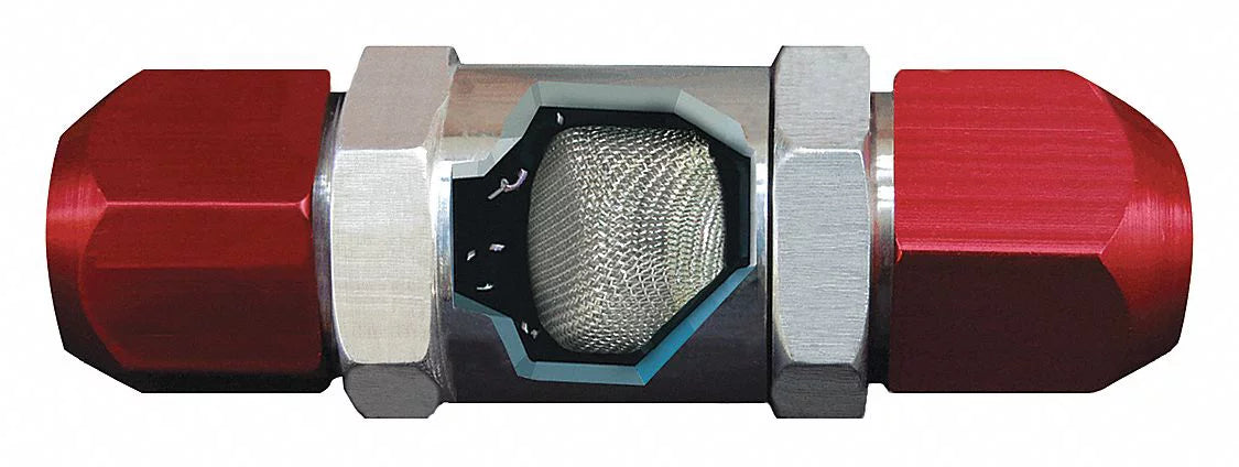 Airsept A/C High Side Filter,4 in. O.D.,Metric  77100