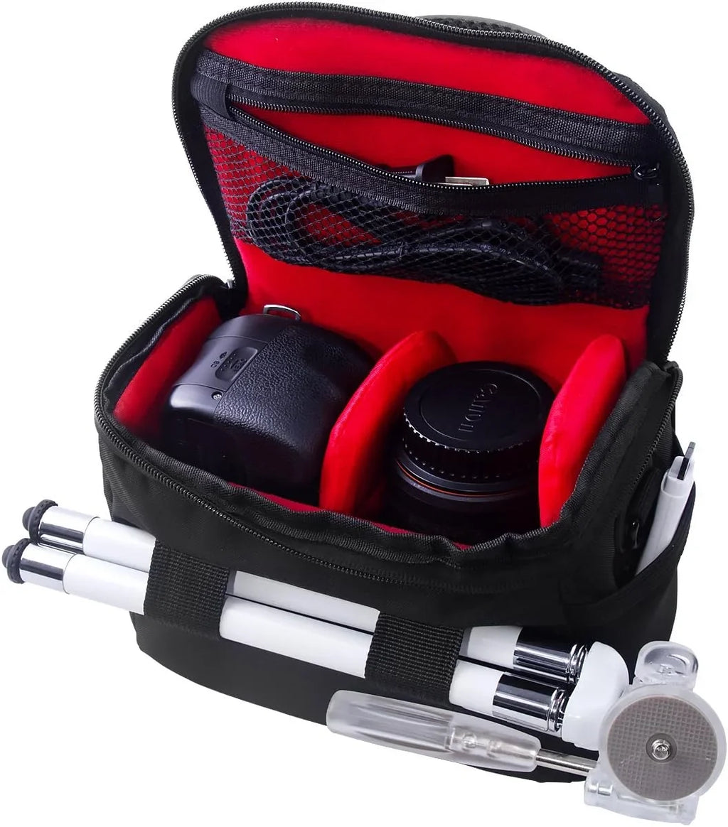 Waterproof Anti-shock Camera Case Bag Compatible for Canon Powershot SX540 SX530 SX60 SX420  M5,Nikon Coolpix L340 B500 B700 L330 L840 P610,Panasonic ,Sony a6000 Digital Camera