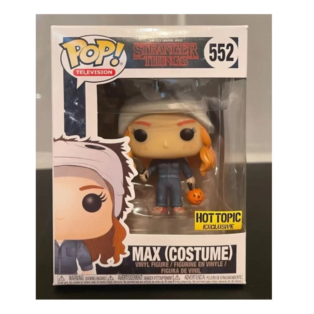 Funkoo Str*anger Things Max (Costume) #552 Hot Topic Exclusive Vinyl Figure Pop ! Gifts Collectible Toys With Protector