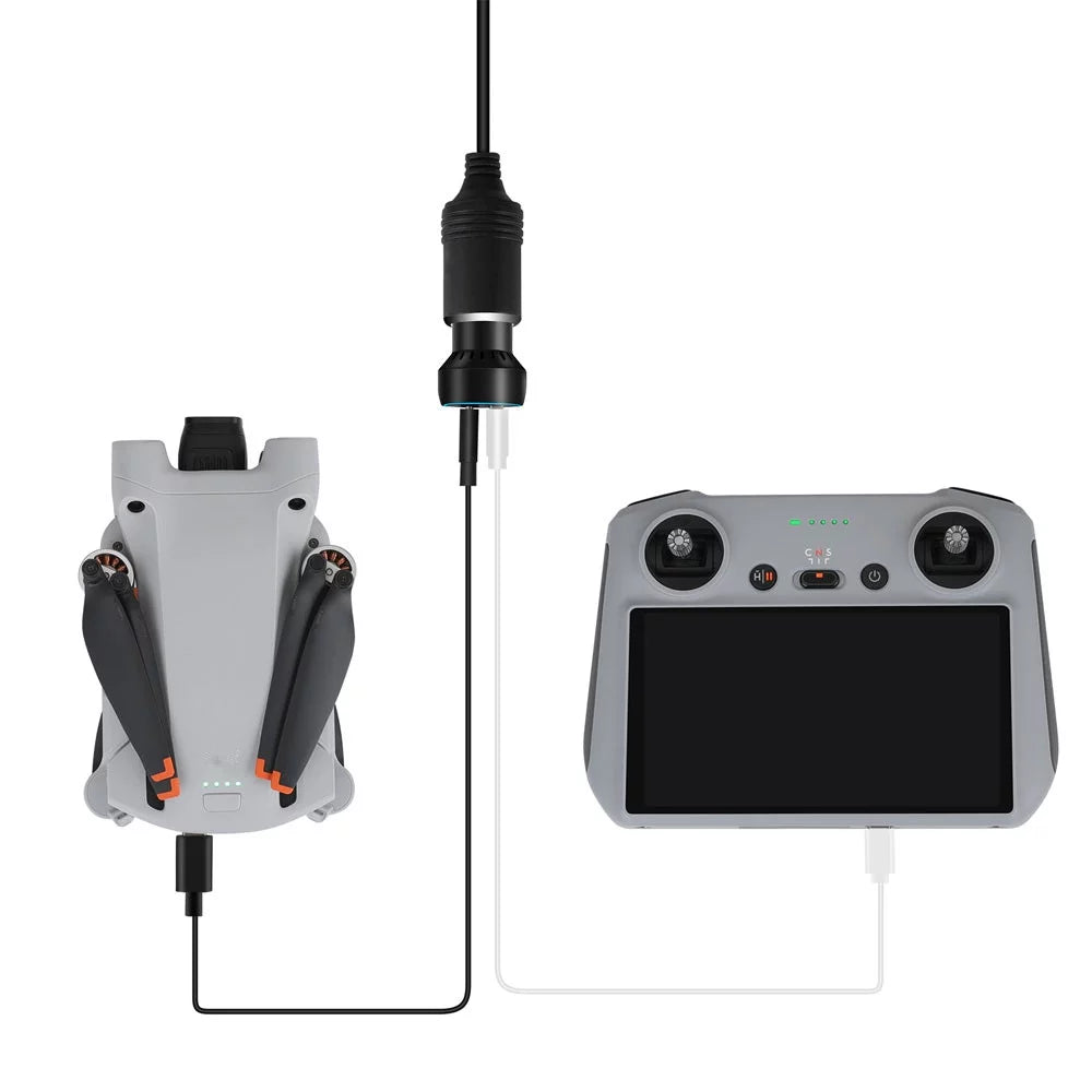 Super Fast -C Charging Adapter QC3.0  Car Charger for  Mini 2/Mini 3 Pro