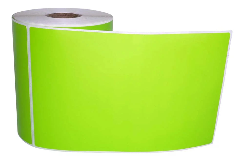 15 Rolls 4"x6"  Color Direct Thermal Shipping Label Compatible with Zebra Eltron Printers