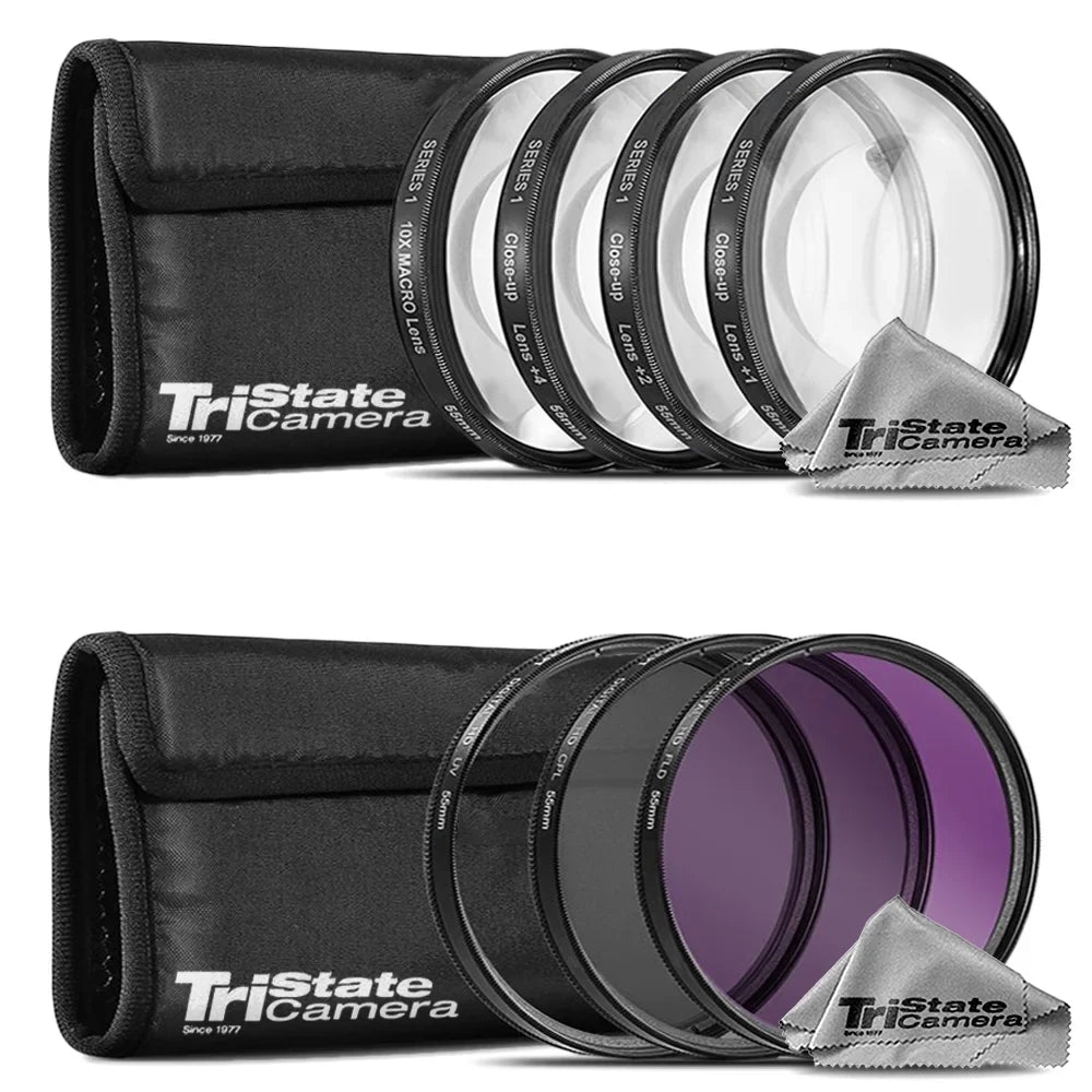 Olympus M.Zuiko Digital  75-300mm f/4.8-6.7  Lens- 3 Lens Kit + Tripod + Backpack - 32GB Accessory Bundle