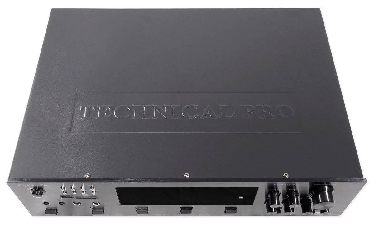 Technical Pro 6000w 6) Zone, Home Theater Bluetooth Receiver+12) 8" Speakers+