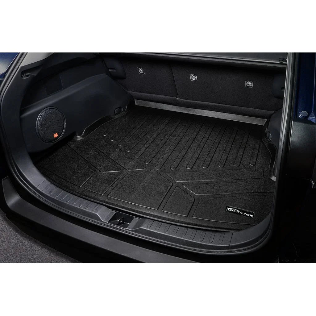 All Weather Custom Fit Cargo Liner Trunk Floor Mat Black Compatible With 2019-2023 Toyota RAV4 - All Models