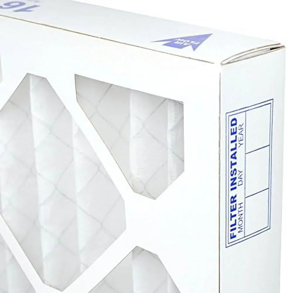 16X25x2 Air Filter  11 Pleated  Furne Air Filter, Allergy 6-Pk, Made In The