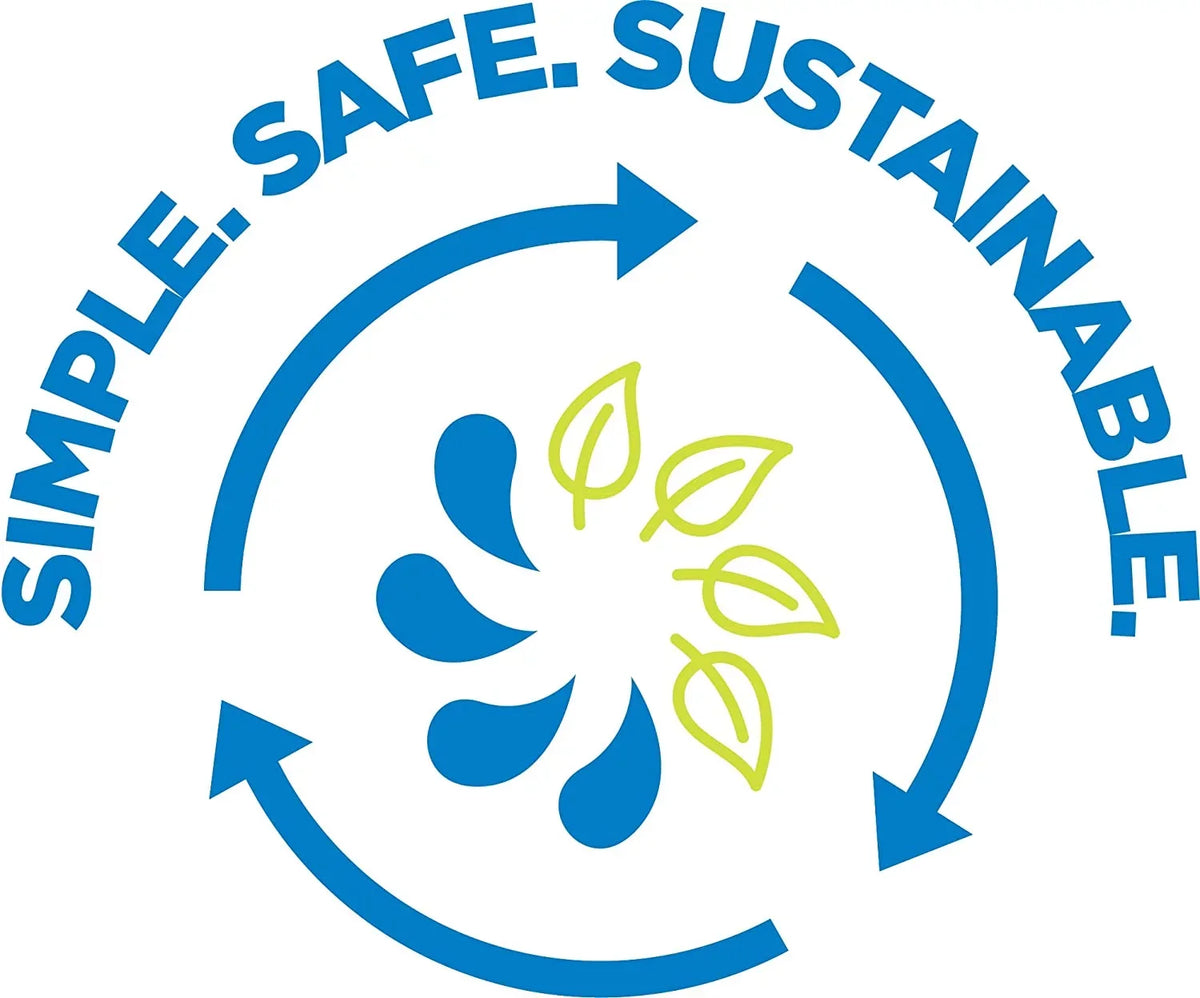 Nalgene Sustain Tritan -Free Water Bottle Made with Material Derived from 50% Plastic Waste, 32 , Wide Mouth
