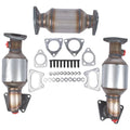 Catalytic Converters Set Replacement for 2005-2008 Honda Pilot 3.5L 45106-45107-45108