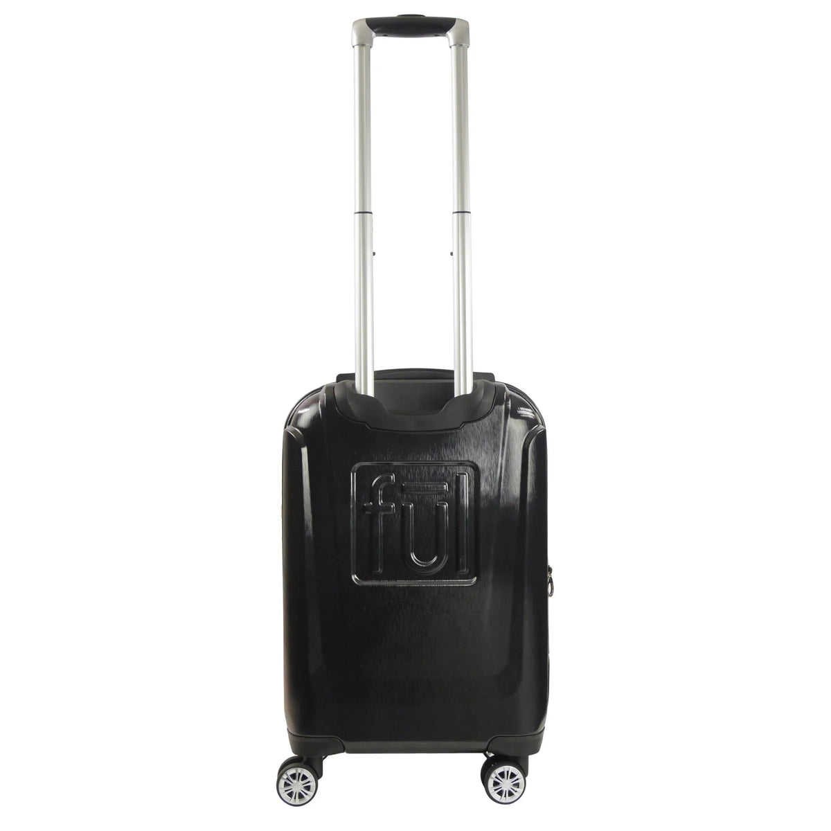 Disney Minnie Mouse 21 Inch Rolling Luggage, Molded Hardshell Carry On Suitcase with Wheels, Black