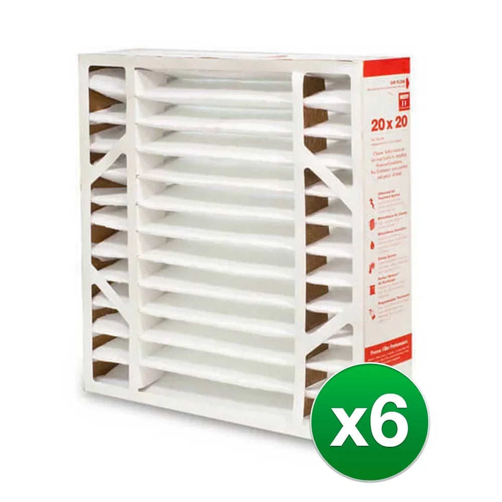 Replacement for Honeywell FC100A1011 20x20x5  Furnance Air Filter  11 (6 Pack)