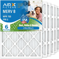 24x36x1 Air Filter  8 Comparable to  700 &  5 Electrostatic Pleated Air Conditioner Filter 6 Pack   Premium  Made 24x36x1 Furnace Filters by     .