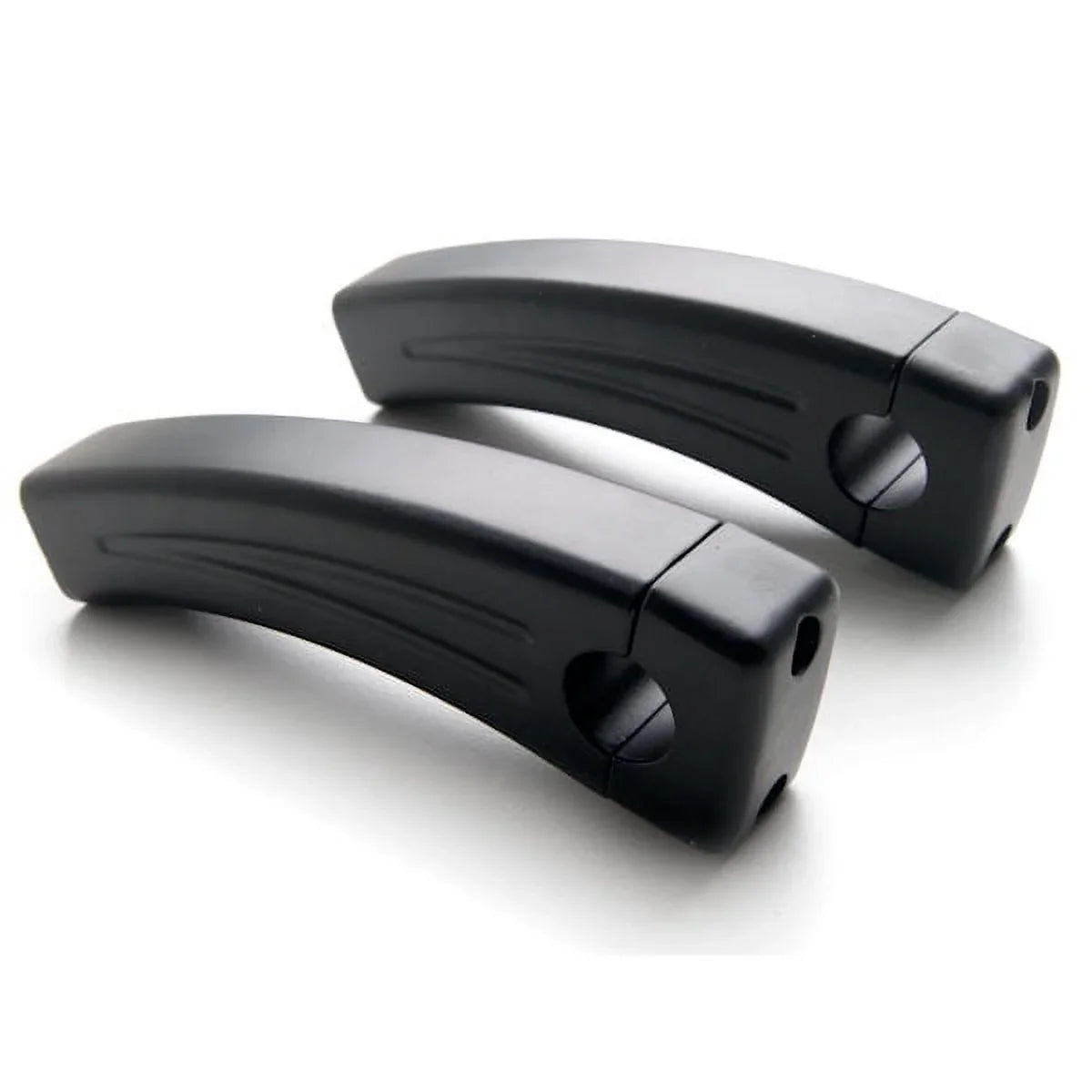 Krator 5.5" Black Bike Handlebar Pullback Risers 7/8" Compatible with Ducati Monster 620 696 750 796 900 1000 1100 S2R