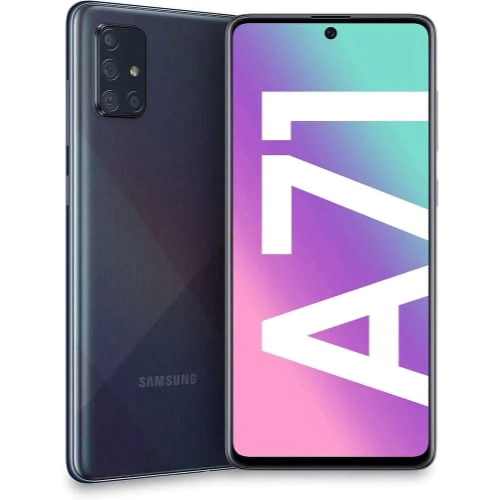 Pre-Owned Samsung Galaxy A71 5G A716U 128GB Black (T-Mobile Only) Smartphone (Refurbished: Good)