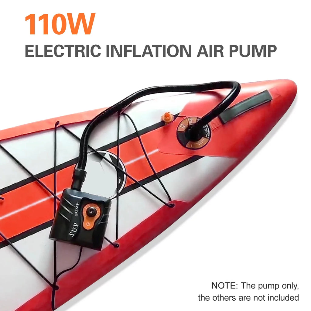 Reliable 16  Electric Air Pump with 6 Nozzles for Inflatables and Boats at ammoon