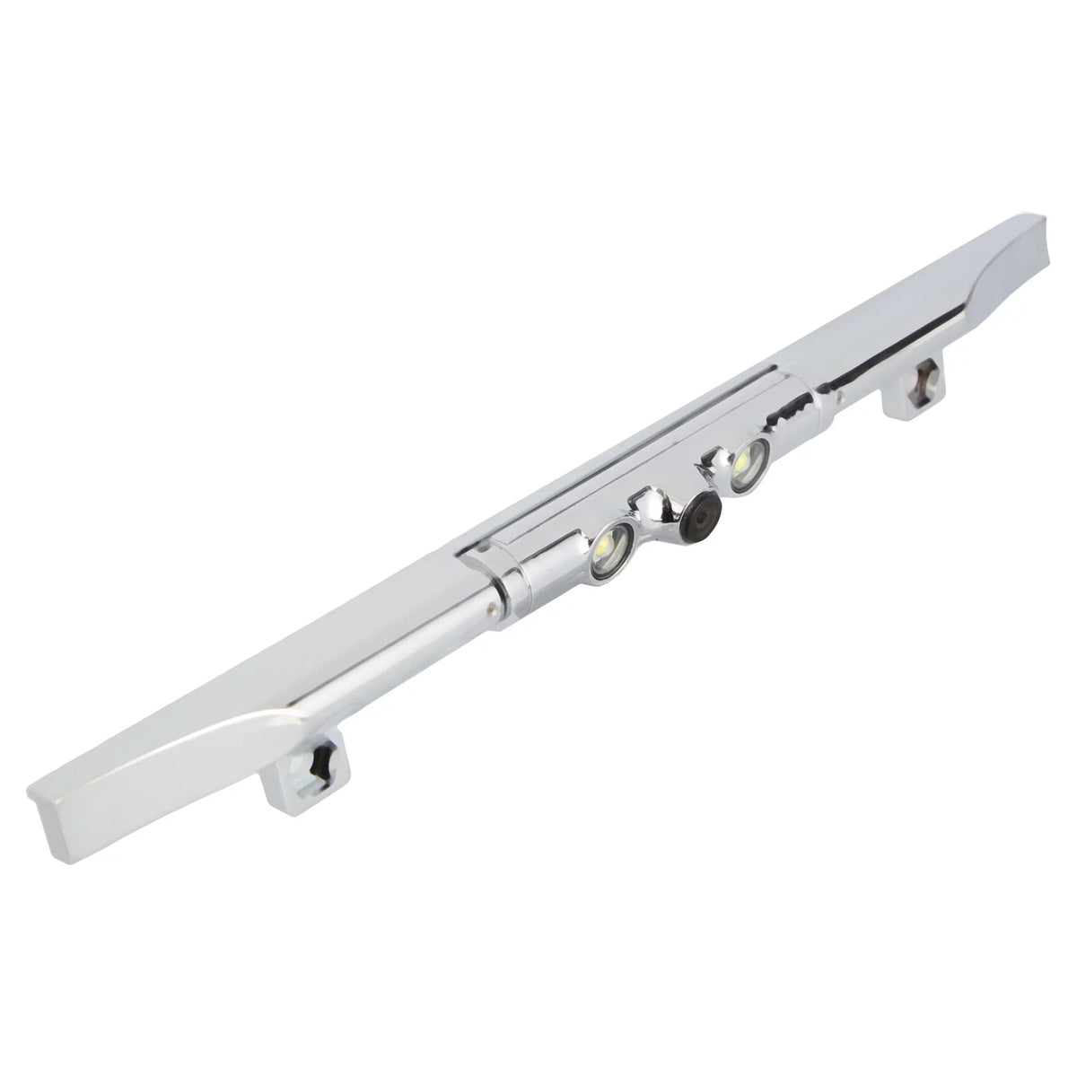 VTL405LTJ - Ultra Slim Bar-Type License Plate Backup Camera with Active Parking Lines and  Lights (Chrome)
