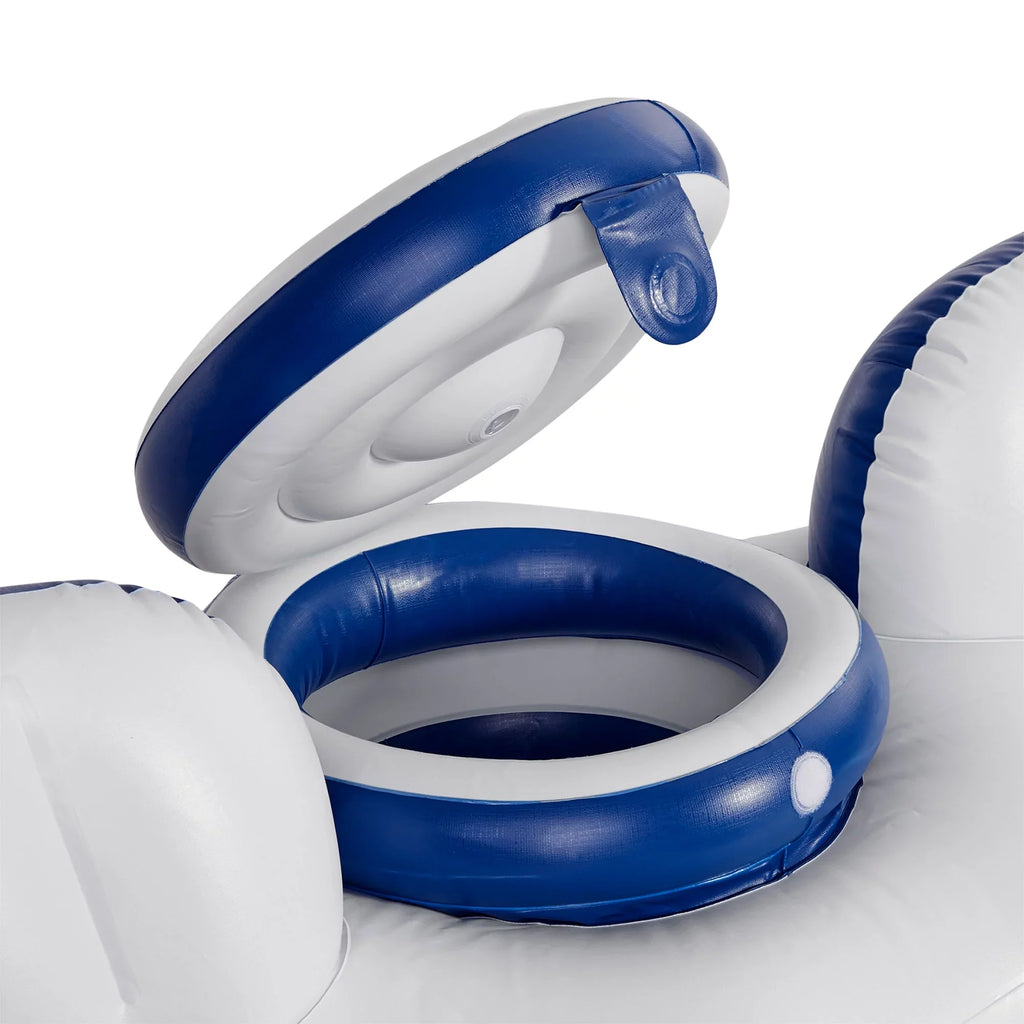 Intex River Run  Inflatable 2 Person Pool Tube Float w/ Cooler (18 Pack)