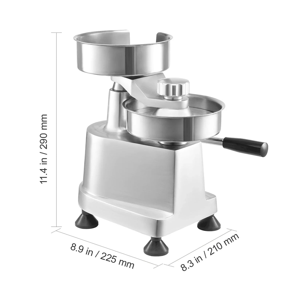 4"/5"/6" Commercial Burger Patty Maker Hamburger Press Forming Machine