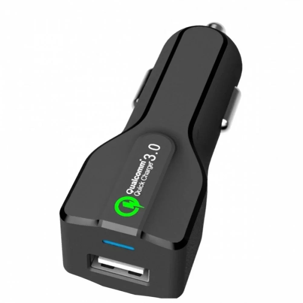 Type-C 3ft Metal  Cable w  Port Fast 18W Car Charger G4M for Samsung Galaxy Tab S3 9.7 S9 Plus, S8+ S8, S10e S10 Plus active 5G Note 9 8 10 Plus A9 A50 A20 A10e - Sonim XP8 XP3