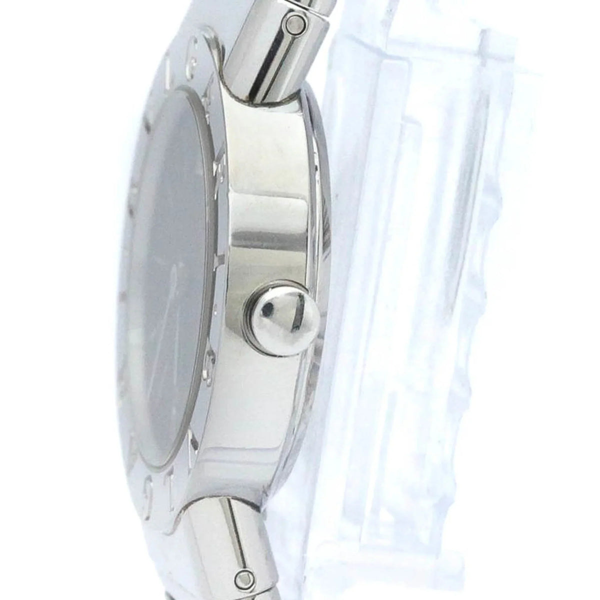Pre-Owned Polished  Tubogas Stainless Steel Quartz Ladies Watch BB26 2TS BF563995 (Good)
