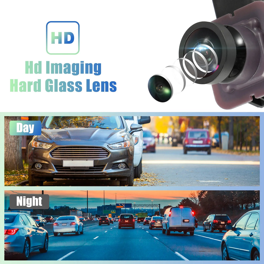 1 Set Back Up Camera HS7T-19G490- Car Rear View Park Assist Reverse Camera for Ford Fusion 2017-2020